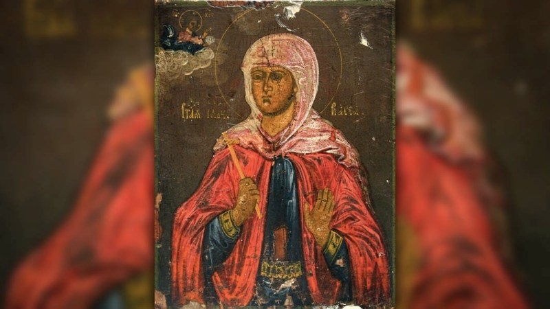 Днес православните християни почитат Света мъченица Васа Солунска Тя е почитана като