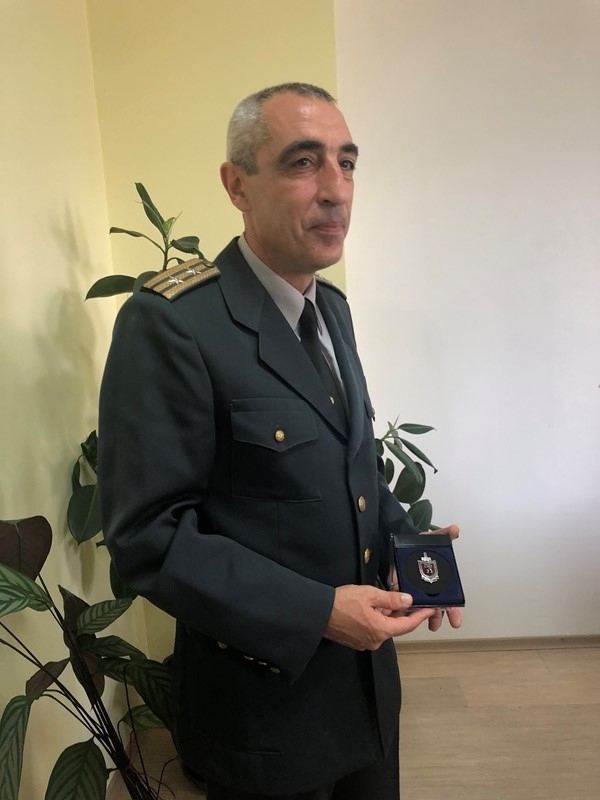 Началникът на сектор „Пожарогасителна и спасителна дейност" във врачанската пожарна