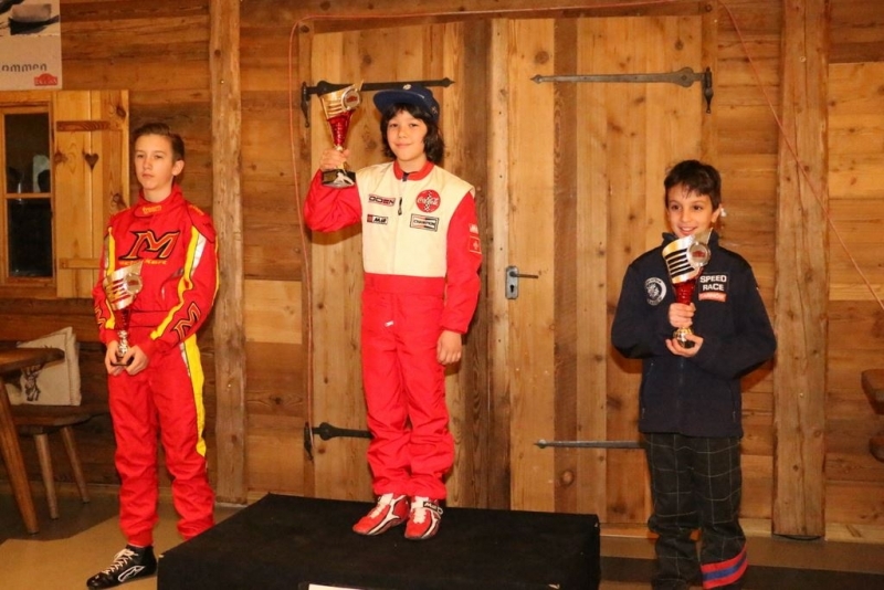 8 годишно момче от Враца триумфира в швейцарската картинг лига SKL
