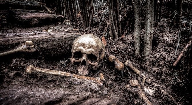 Зловеща находка насред околовръстното на Велико Търново Човешки останки са