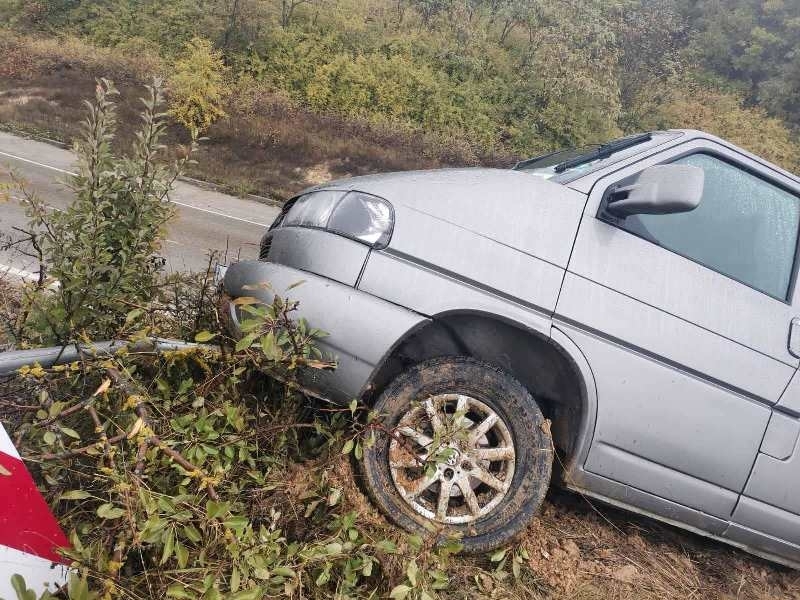 Кола е катастрофирала край видинското село Бела научи агенция BulNews