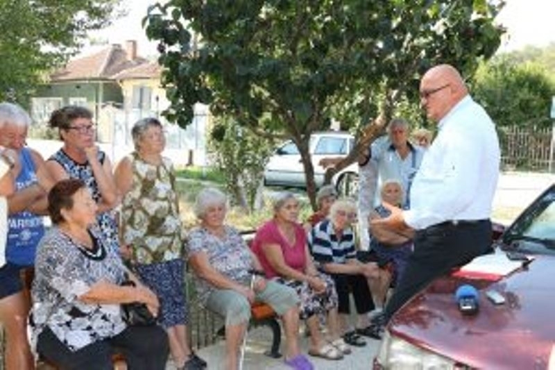 Кметът на Видин д р Цветан Ценков се срещна с жители на