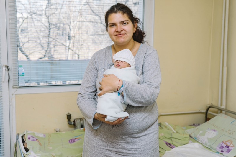 Първото бебе, родено в Акушеро-гинекологичното отделение на Многопрофилната болница за