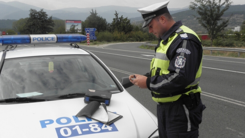 Служители на Пътна полиция започнаха акция за контрол на използването