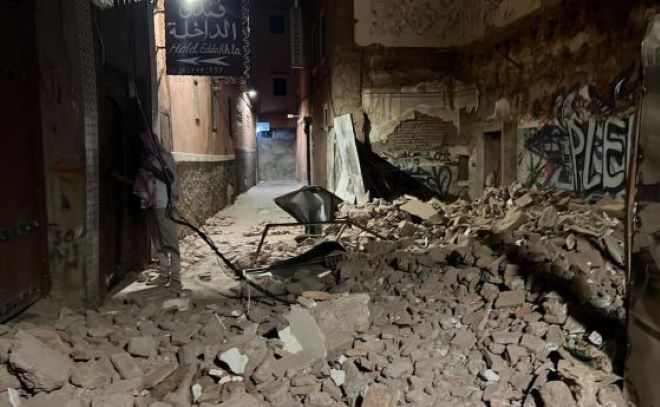 Към момента няма данни за пострадали българи в резултат на силното земетресение в Мароко