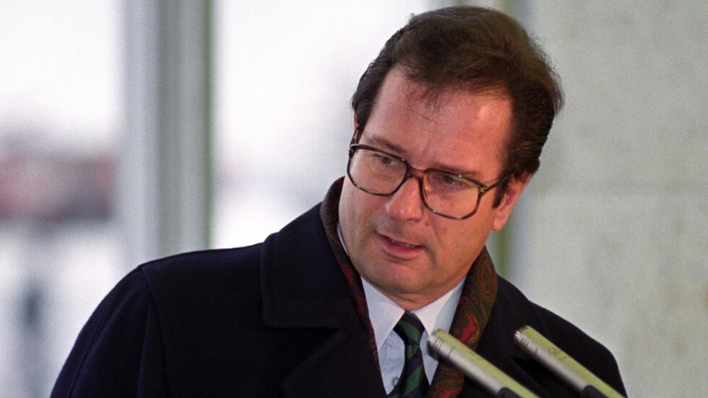 Клаус Кинкел, бивш германски министър на външните работи от 1992
