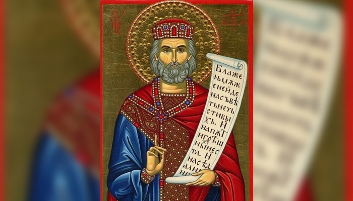 Преподобният Давид живял в Солун през V VI век Роден в