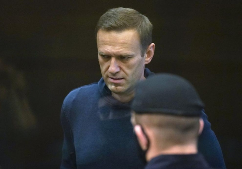 Руският опозиционен лидер Алексей Навални, излежаващ присъда в лагер, разположен