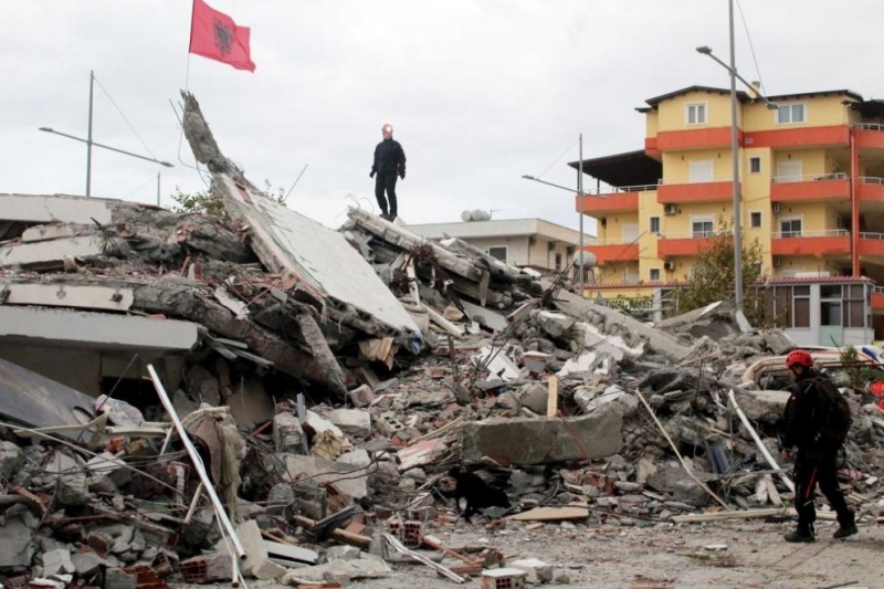 Две седмици след земетресението което удари Албания с магнитуд от