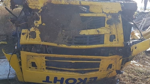 Шофьор на товарен автомобил на "Еконт" е загинал на място