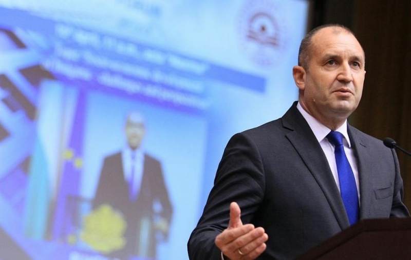 Президентът Румен Радев разкритикува работата на правителството и Народното събрание.