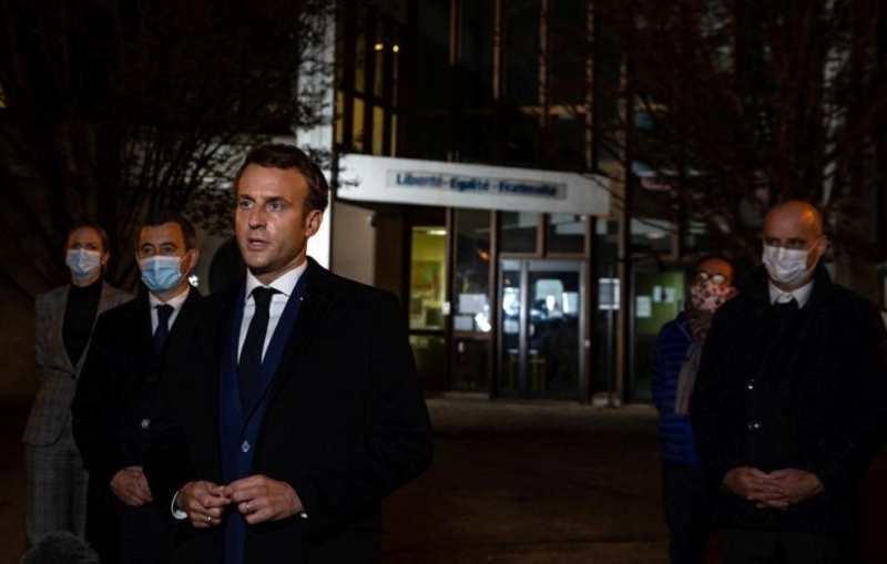 Френският президент Еманюел Макрон реши вчера да повиши сигурността на