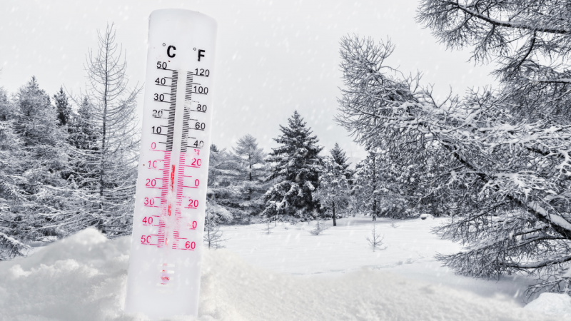 Рекордно ниски температури са измерени тази сутрин в област Монтана,