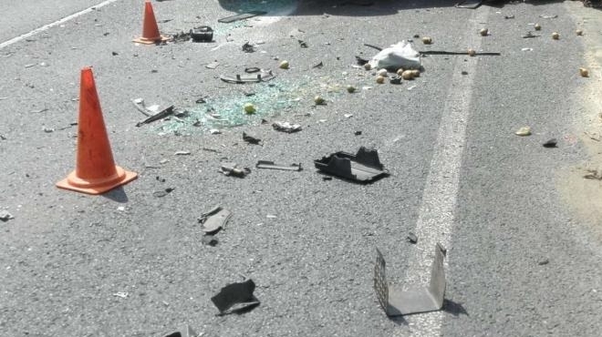 Лек автомобил е самокатастрофирал съобщиха от полицията във Враца На