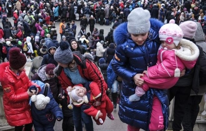 Руската инвазия в Украйна е предизвикала най голямата бежанска вълна