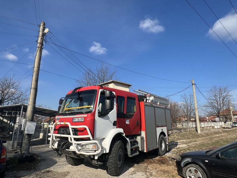 Пожар избухна в детска градина във Враца видя отново само