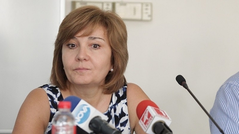 Шефката на НАП Галя Димитрова която в разгара на скандала