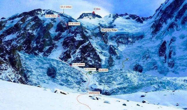 Безпрецедентната акция на връх Нанга Парбат в Каракорум, Пакистан завърши