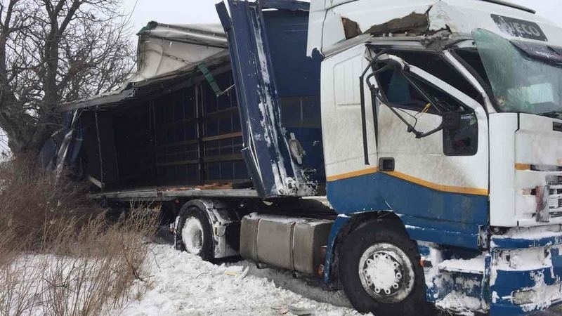 Катастрофа с ТИР затвори временно за движение пътя Добрич-Варна. Това