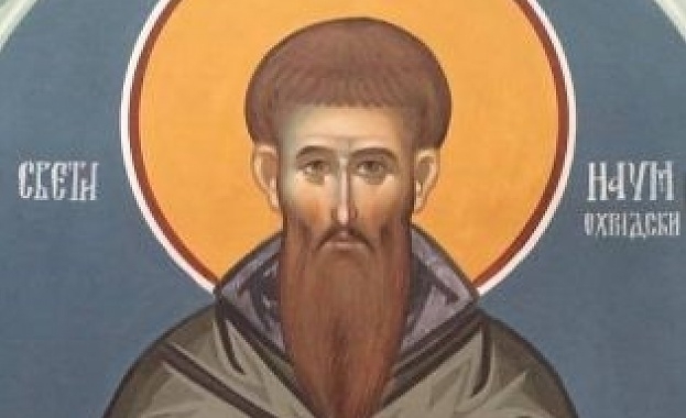 На 23 декември Православната църква почита паметта на преподобни Наум Охридски Наум Охридски
