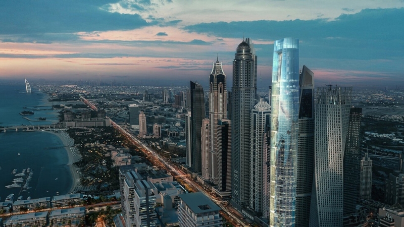 В Дубай, ОАЕ, е възникнал проблем с една от двете