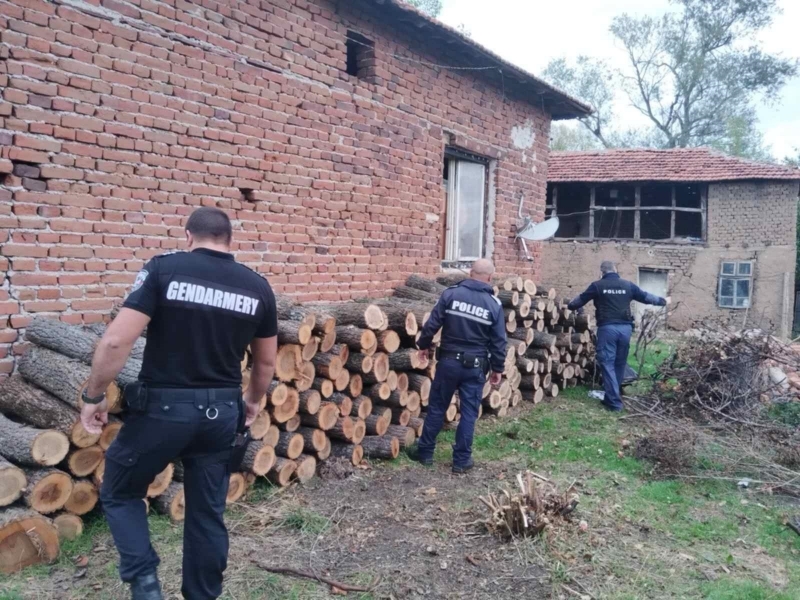 Мащабна полицейска операция се проведе днес във Видинско В нея