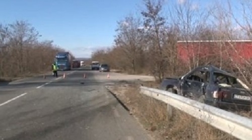 Един от мъжете, пострадал при катастрофата на Подбалканския път София