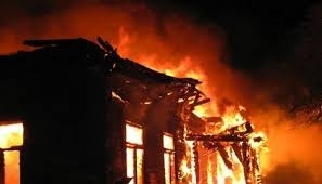 Пожар вилня в къща в Лом, съобщиха от полицията в
