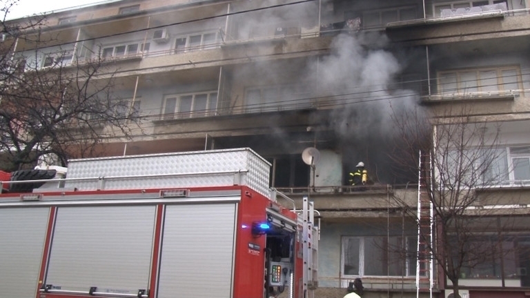 Пожар е горял в апартамент във Видин съобщиха от областната
