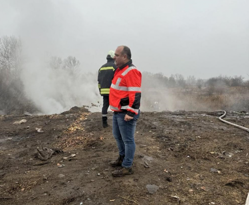 Министърът на околната среда и водите Петър Димитров проверява сигнали