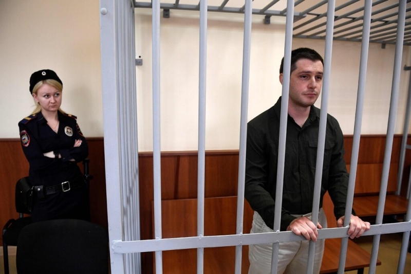 Съд в Москва осъди на 9 години затвор студента от