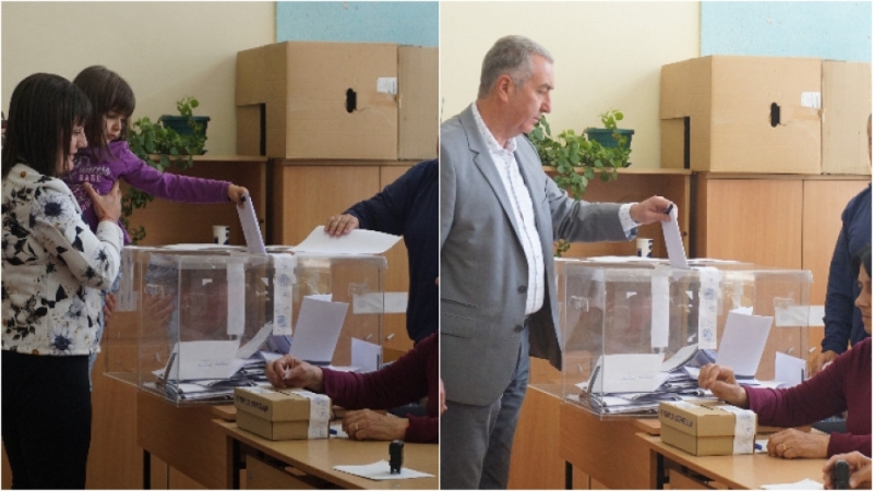 Точно в 12 часа в 22-ра избирателна секция във Видин