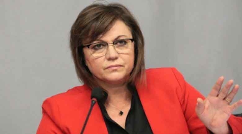 Корнелия Нинова прекъсна предизборната си кампания заради смъртта на началника