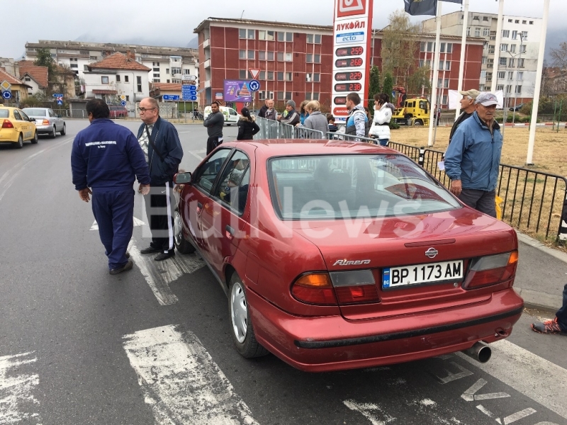 63 годишна жена е била блъсната на пешеходна пътека във Враца