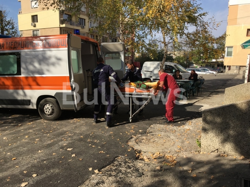Спасителна акция тече в момента в централната част на Враца