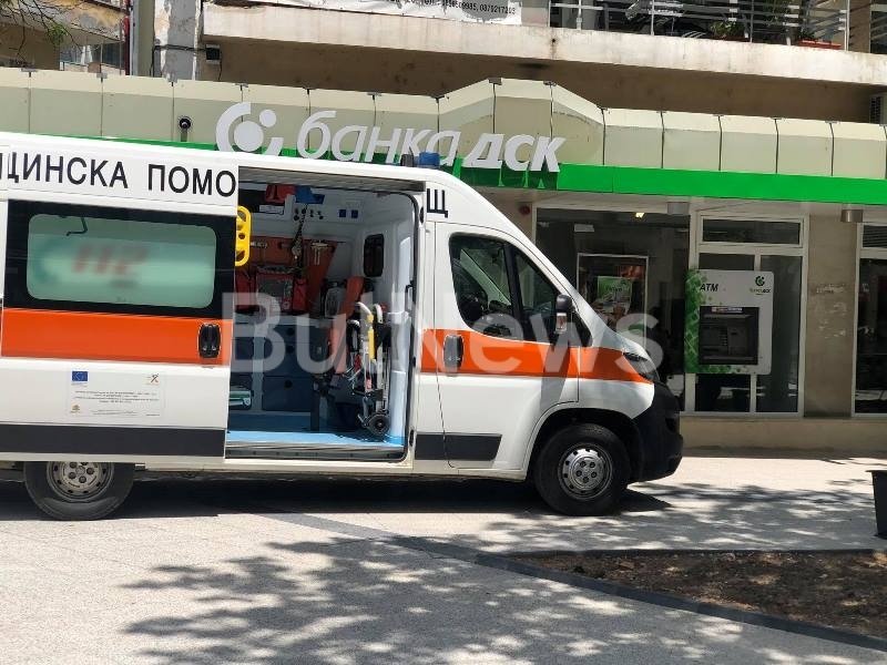 Линейка влезе в пешеходната зона в центъра на Враца видя