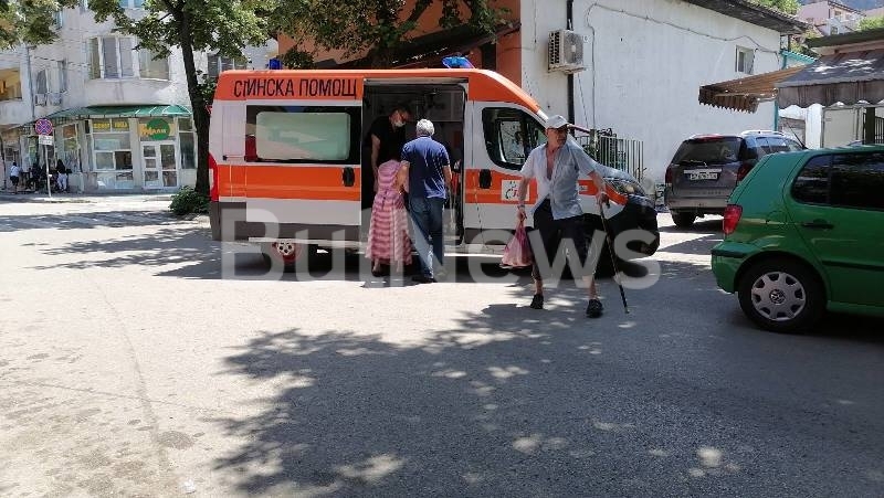 Линейка долетя до Кооперативния пазар във Враца заради човек в