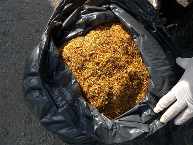 3.624 килограма нарязан тютюн, пакетиран в 20 плика, иззели вчера