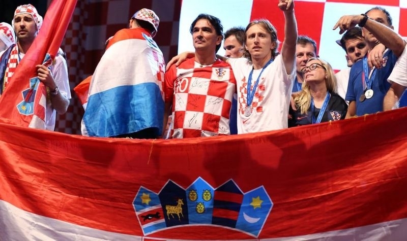 Футболистите и спортно техническият щаб на световният вицешампион Хърватия ще